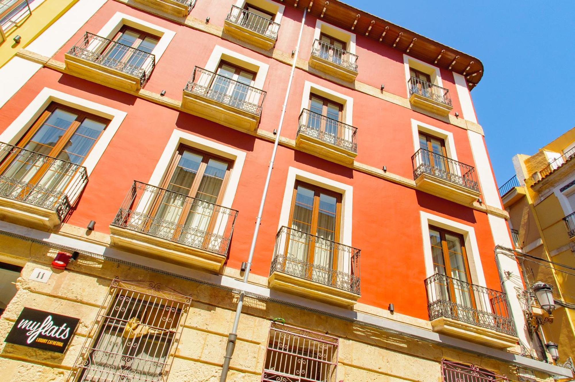 Ferienwohnung Myflats Luxury Cathedral Alicante Exterior foto